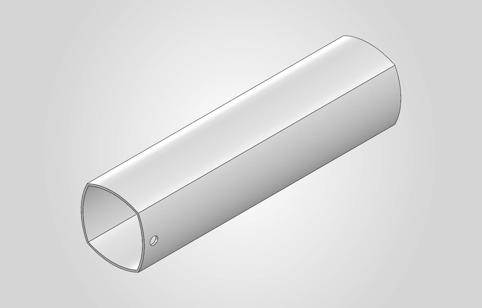 Piston CAD model